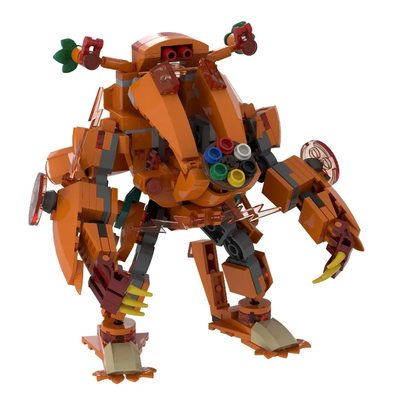 MOC Rainbow Orange Mecha Creative Building Blocks Game Character Robot Assembly Model Brick Toy Suitable Family Holiday Gifts
MOC Rainbow Orange Mecha Creative Building Blocks Game Character Robot Assembly Model Brick Toy Suitable Family Holiday Gifts