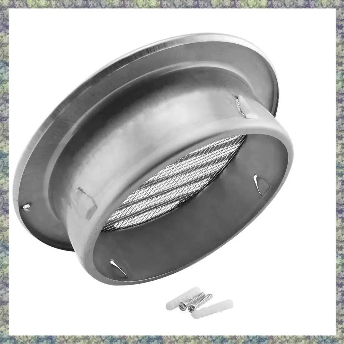 WON Stainless Steel Air Vents, Louvered Grille Cover Vent Hood Flat Ducting Ventilation Air Vent Wall Air Outlet With Fly Screen
WON Stainless Steel Air Vents, Louvered Grille Cover Vent Hood Flat Ducting Ventilation Air Vent Wall Air Outlet With Fly Screen