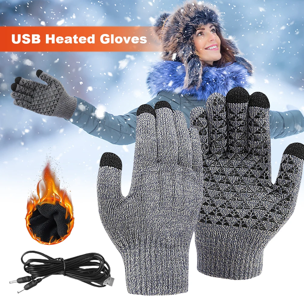 Electric Heated Gloves Touch Screen Outdoor Riding Skiing Mitten USB Heated Gloves for Backpacking Mountaineering (no battery)
Electric Heated Gloves Touch Screen Outdoor Riding Skiing Mitten USB Heated Gloves for Backpacking Mountaineering (no battery)