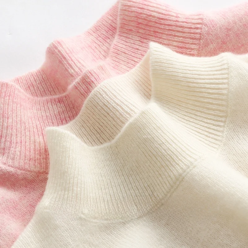 Women's Half-High Collar Pure Wool Knitwear Sweater for Suiting Outerwear Winter Base Layer Shirt Casual Commute Style
Women's Half-High Collar Pure Wool Knitwear Sweater for Suiting Outerwear Winter Base Layer Shirt Casual Commute Style