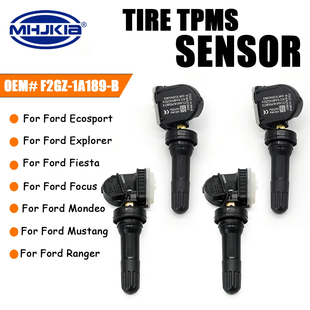 Car TPMS Tire Pressure Monitor Sensor 4Pcs For Ford Fiesta 2017-2023 Ford Ranger Mustang Edge 2014-2022 F2GZ1A189B F2GZ-1A189-B
Car TPMS Tire Pressure Monitor Sensor 4Pcs For Ford Fiesta 2017-2023 Ford Ranger Mustang Edge 2014-2022 F2GZ1A189B F2GZ-1A189-B