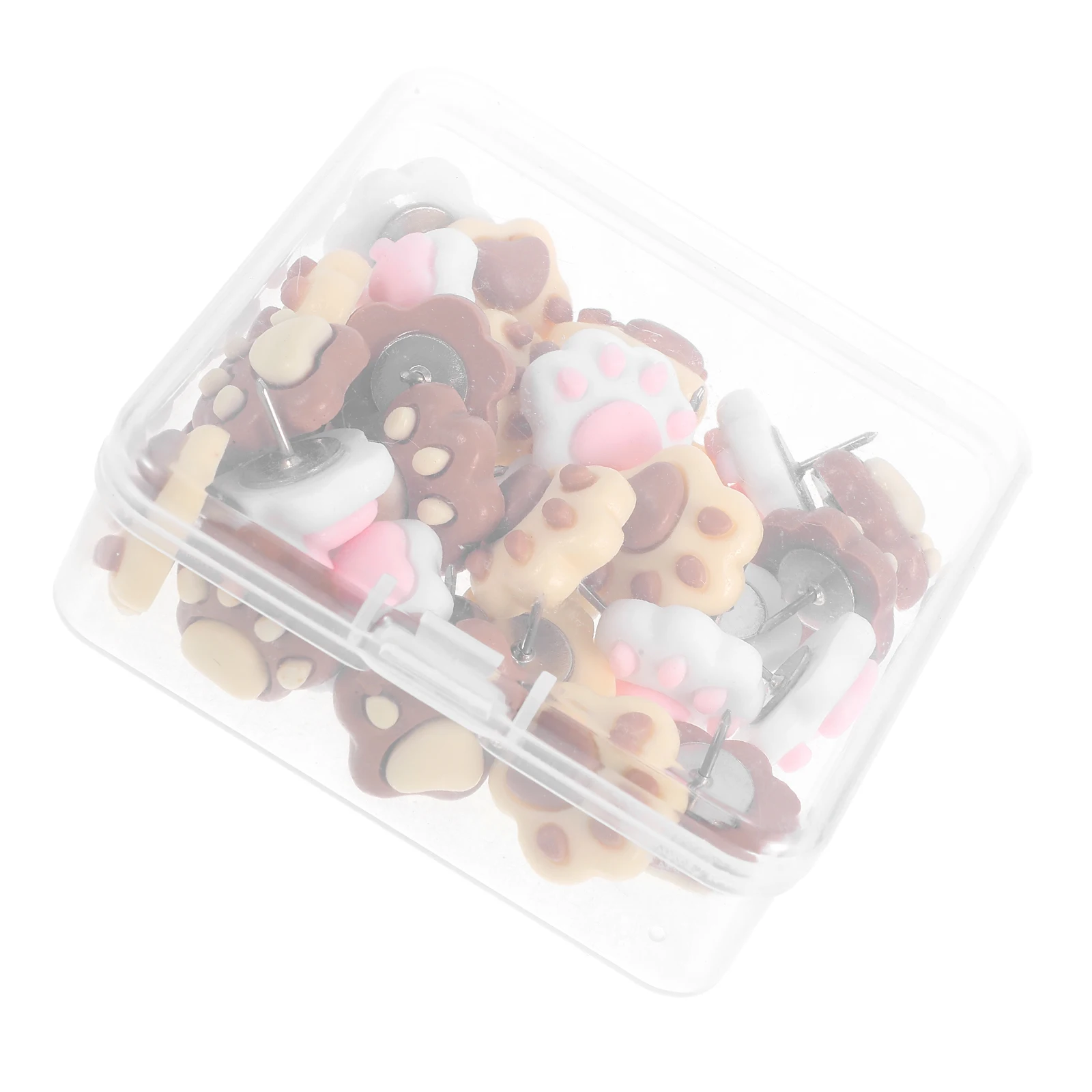 30pcs Dog Paw Push Pins Desk Accessories Cute Thumbtack H Nail Travel Decorative Wall Hanging Resin Metal Material Easy to Use
30pcs Dog Paw Push Pins Desk Accessories Cute Thumbtack H Nail Travel Decorative Wall Hanging Resin Metal Material Easy to Use