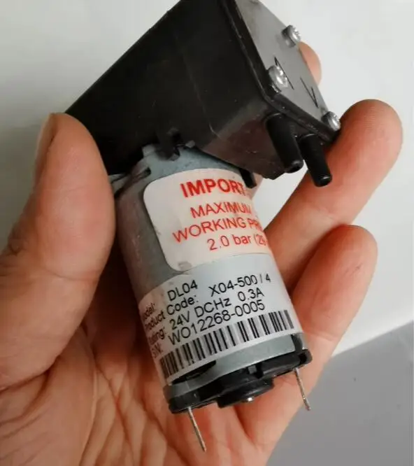 DL04 24V 0.3A Maximale druk 2bar DC diafragmapomp
DL04 24V 0.3A Maximale druk 2bar DC diafragmapomp