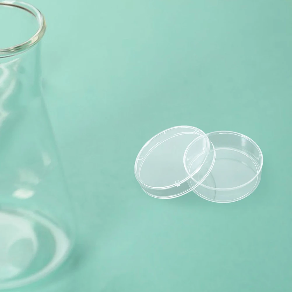 100 Pcs Transparent Cell Culture Dish Lab-grade Petri Dishes Thicken Agar Clear Plastic Plates for Laboratory
100 Pcs Transparent Cell Culture Dish Lab-grade Petri Dishes Thicken Agar Clear Plastic Plates for Laboratory