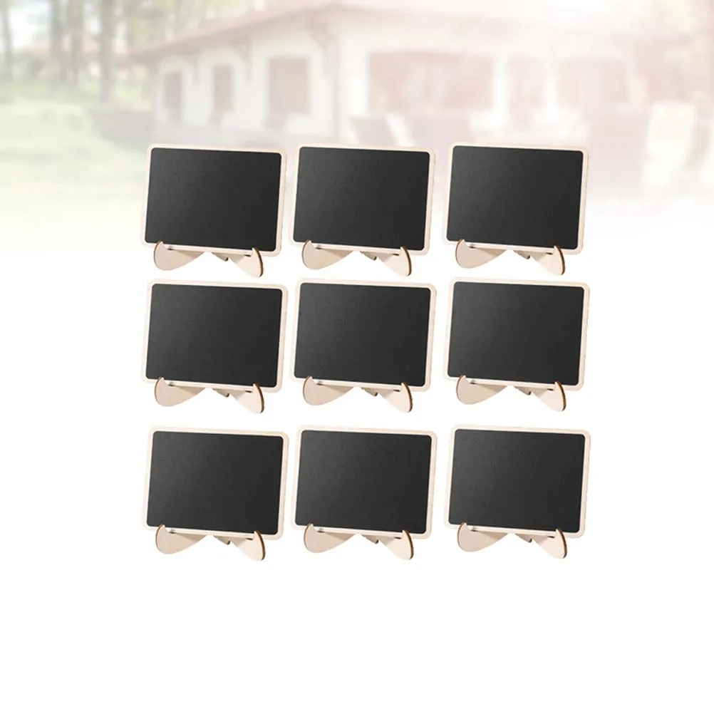 12 Pcs Message Blackboard Mini Chalkboards Wood with Place Sign Dining Room Table Decor Price Tag Support Wooden Office
12 Pcs Message Blackboard Mini Chalkboards Wood with Place Sign Dining Room Table Decor Price Tag Support Wooden Office
