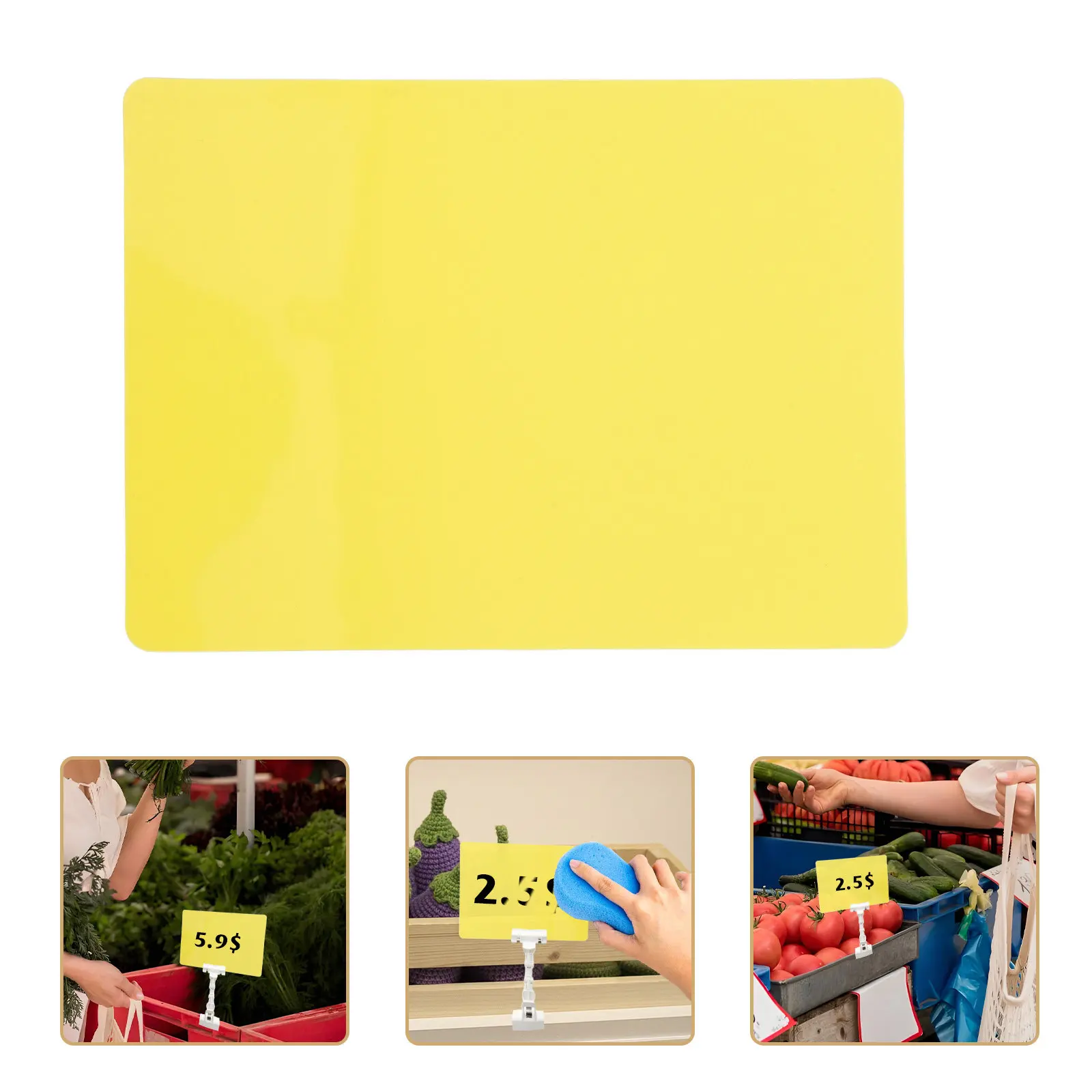 6pcs Price Tag Labels Dual-Sided Waterproof Reusable Shelf Label Holder For Supermarket Bookshelf Plastic Tag Signs Wire Shelf
6pcs Price Tag Labels Dual-Sided Waterproof Reusable Shelf Label Holder For Supermarket Bookshelf Plastic Tag Signs Wire Shelf