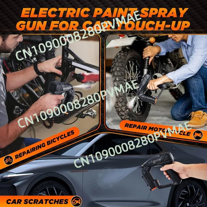 Электрический краскопистолет 3,6 В/7,2 В - новый беспроводной распылитель для ремонта дома, инструмент для покраски стен мебели
Электрический краскопистолет 3,6 В/7,2 В - новый беспроводной распылитель для ремонта дома, инструмент для покраски стен мебели