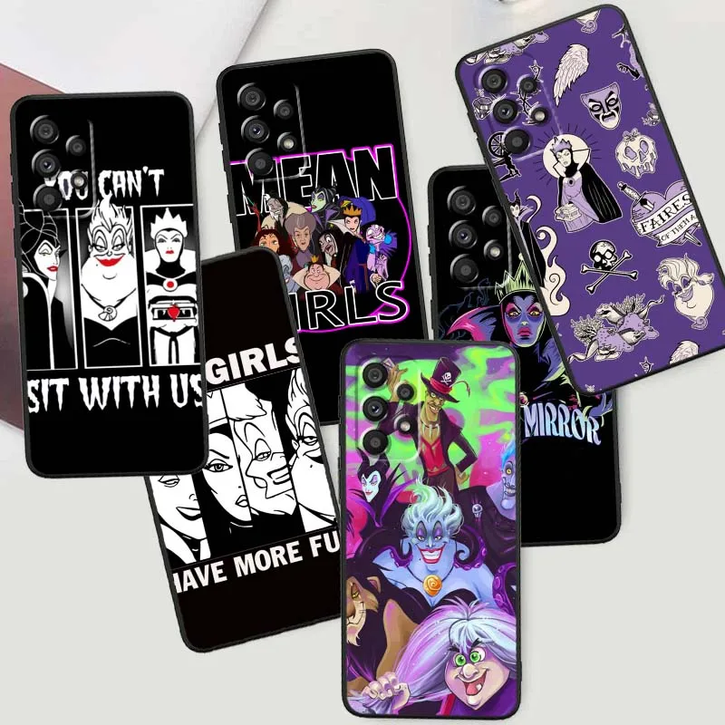 Disney villains combo For Samsung A73 A72 A71 A55 A54 A53 A52 A51 A13 A22 A16 A15 A12 A14 A26 A07 5G Black Shell
Disney villains combo For Samsung A73 A72 A71 A55 A54 A53 A52 A51 A13 A22 A16 A15 A12 A14 A26 A07 5G Black Shell