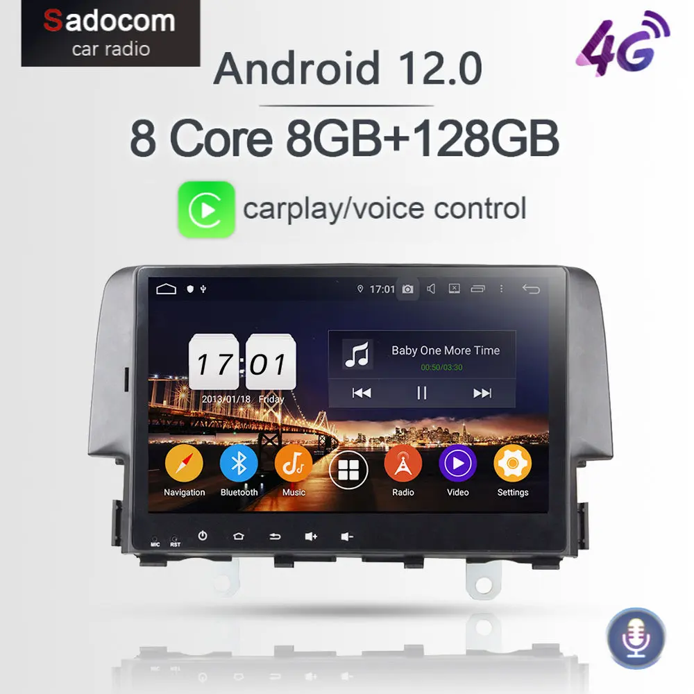 10,1 "DSP PX6 2 din Android 12,0 для Honda CIVIC 2016 8 ГБ ОЗУ + 68 Гб 8 ядер автомобильный dvd-плеер GPS ГЛОНАСС карта Авторадио 5,0
10,1 "DSP PX6 2 din Android 12,0 для Honda CIVIC 2016 8 ГБ ОЗУ + 68 Гб 8 ядер автомобильный dvd-плеер GPS ГЛОНАСС карта Авторадио 5,0
