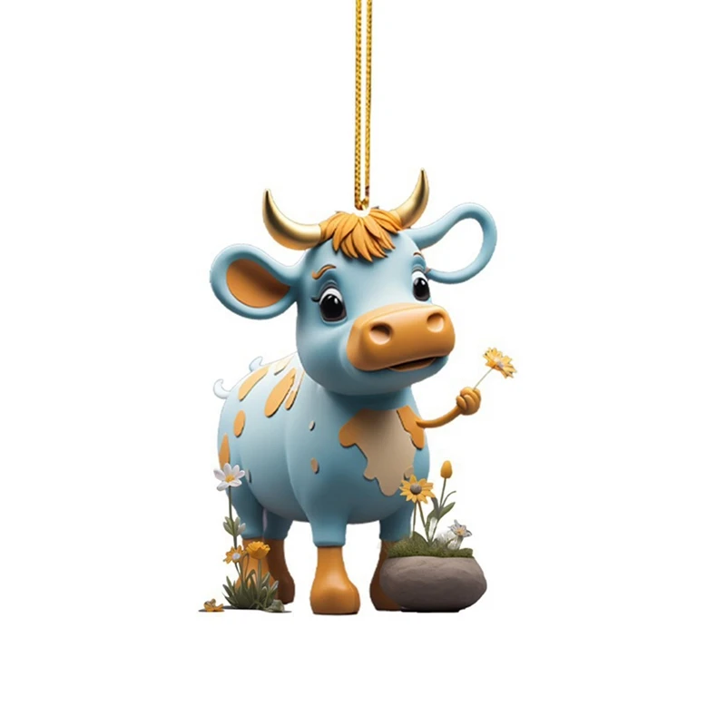 Car Pendant Cartoon Cow Pendants Christmas Tree Decorative Acrylic Car Hanging Ornament Living Room Home Decor Car Accessories
Car Pendant Cartoon Cow Pendants Christmas Tree Decorative Acrylic Car Hanging Ornament Living Room Home Decor Car Accessories
