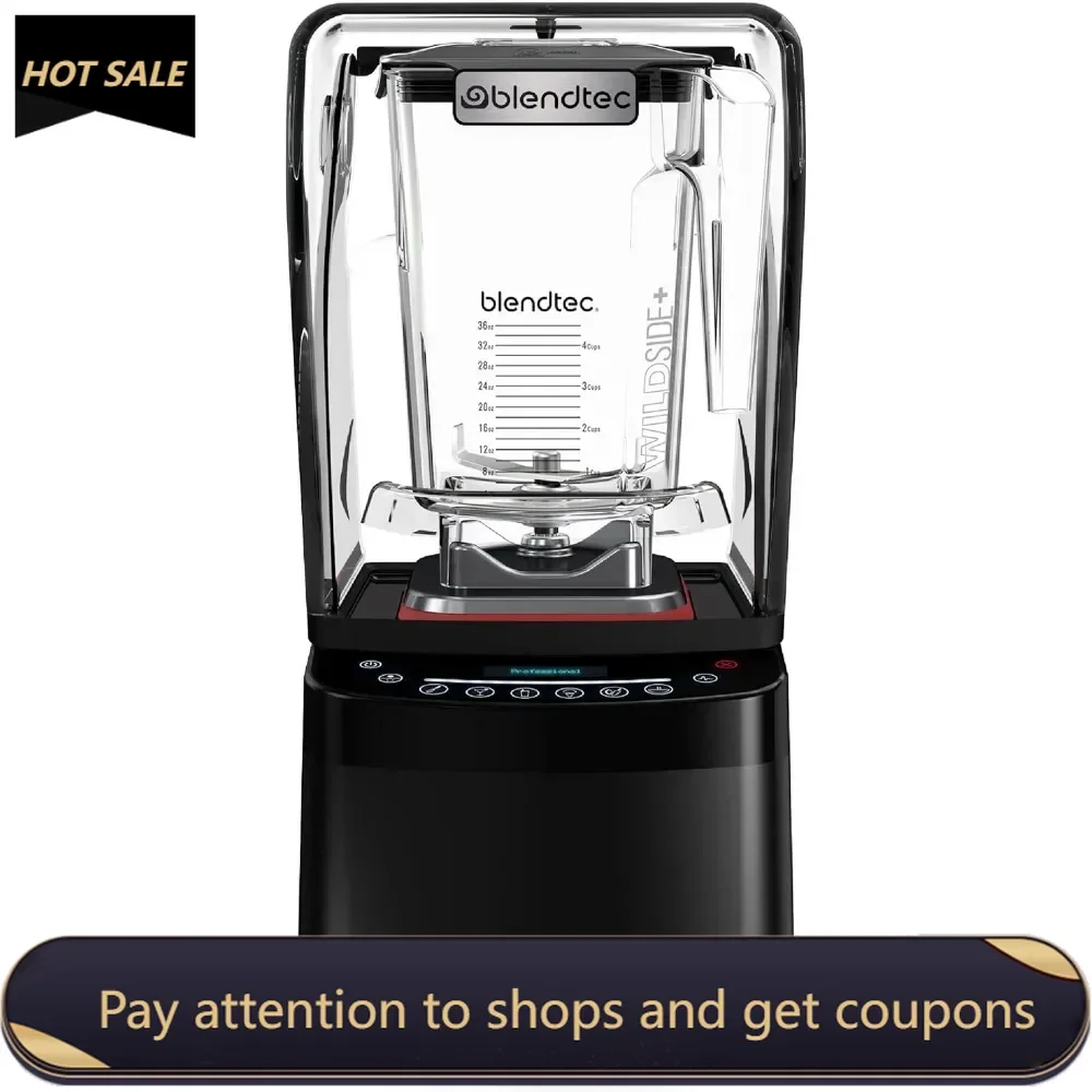 Professional 800 - Blender with WildSide+ Jar (90 oz) for Smoothies & Frozen Drinks - Quietest Professional-Grade Power,Black
Professional 800 - Blender with WildSide+ Jar (90 oz) for Smoothies & Frozen Drinks - Quietest Professional-Grade Power,Black