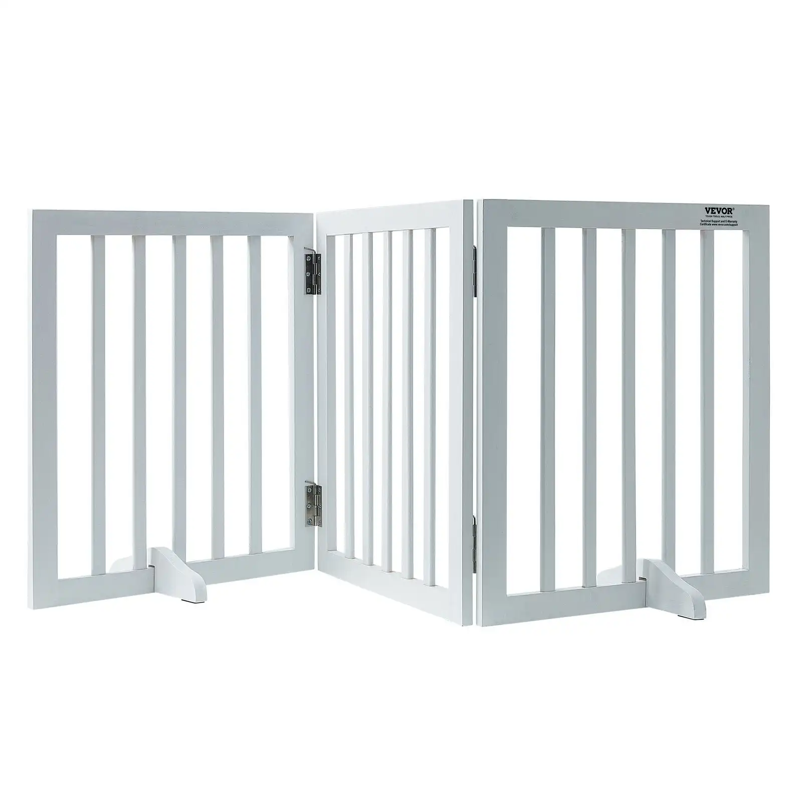 Free Standing Dog Gate, 24" H x 60" W Freestanding Pet Gate, 3 Panels Foldable Dog Gate for Wide and Narrow Passageways
Free Standing Dog Gate, 24" H x 60" W Freestanding Pet Gate, 3 Panels Foldable Dog Gate for Wide and Narrow Passageways