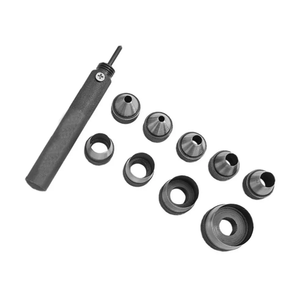 1Set Hollow Punch Set Multiple Sizes Hole Puncher for Fabric Craft Hole Cutter Set Robust Steel Punch Device
1Set Hollow Punch Set Multiple Sizes Hole Puncher for Fabric Craft Hole Cutter Set Robust Steel Punch Device