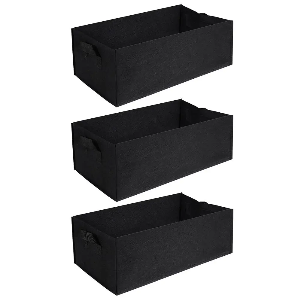 Plant Grow Bag Square Black Non-woven Fabric Gardening Carrot Pouch Vegetable Planter Storage Foldable Eco-friendly Durable
Plant Grow Bag Square Black Non-woven Fabric Gardening Carrot Pouch Vegetable Planter Storage Foldable Eco-friendly Durable