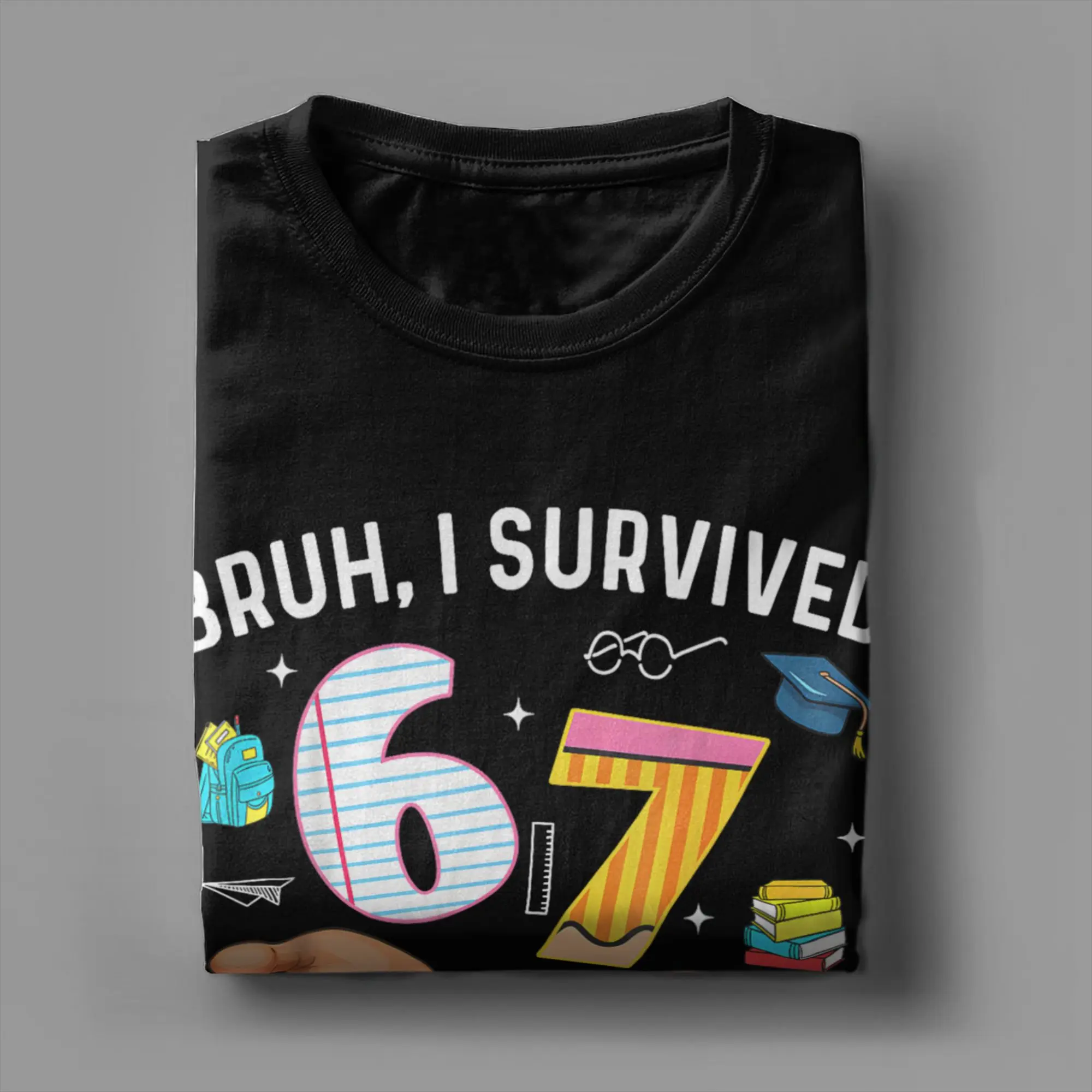 Bruh I Survived 67 + 33 Days of School 100th Day of School T Shirt Summer Cotton T Shirts Men's Leisure Tshirt Short Sleeve
Bruh I Survived 67 + 33 Days of School 100th Day of School T Shirt Summer Cotton T Shirts Men's Leisure Tshirt Short Sleeve