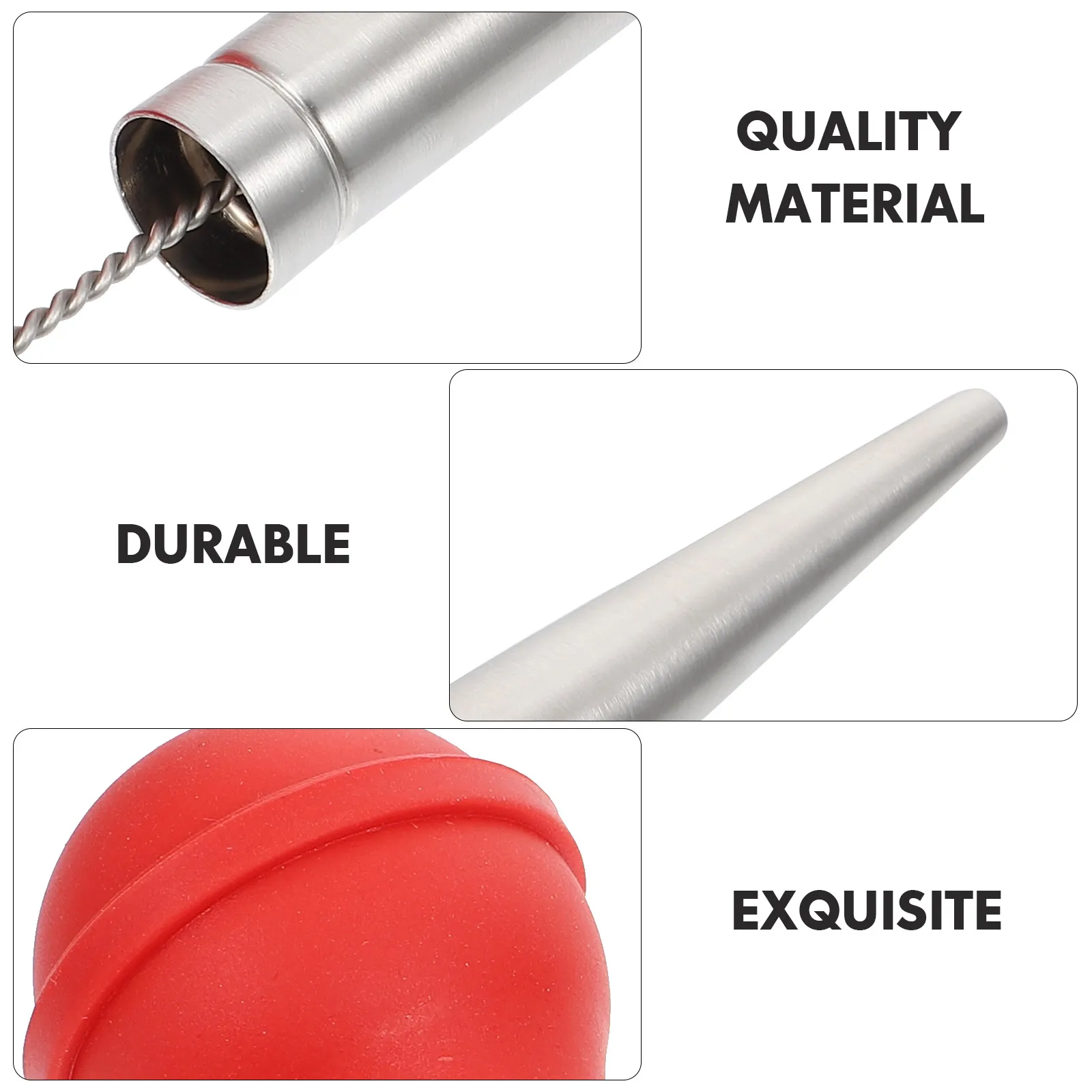 Turkey Needle Sauce Injector Silicone Basting Tool BBQ Roasting Meat Marinade Kitchen Cooking Utensil Practical
Turkey Needle Sauce Injector Silicone Basting Tool BBQ Roasting Meat Marinade Kitchen Cooking Utensil Practical