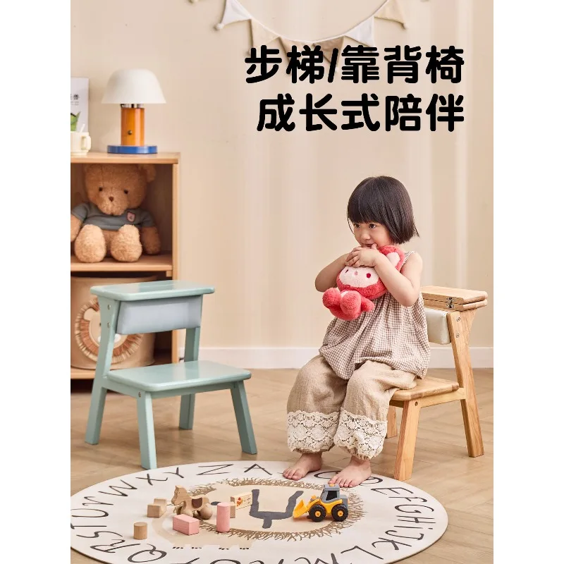 Solid Wood Baby Footrest, Children's Backrest, Learning Chair, Sink, Toilet, Climbing Small Bench
Solid Wood Baby Footrest, Children's Backrest, Learning Chair, Sink, Toilet, Climbing Small Bench