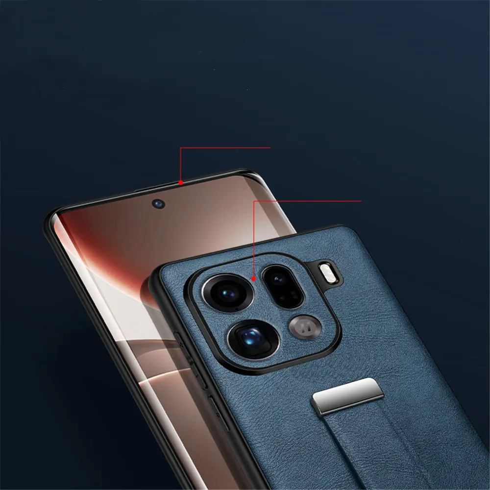 Elegant PU Leather Case For OPPO Find X9 Pro Find X9 Wristband Back Cover
Elegant PU Leather Case For OPPO Find X9 Pro Find X9 Wristband Back Cover