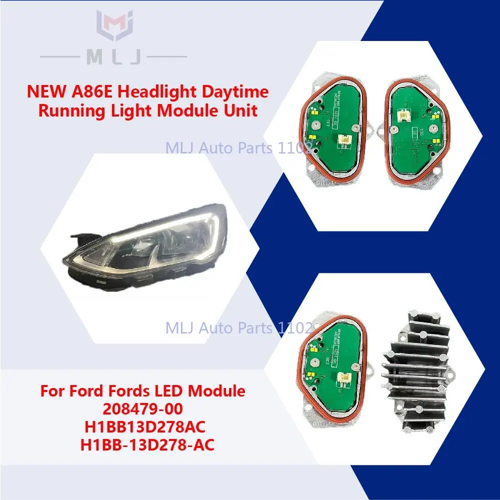 LED H1BB13D278AC Headlight Daytime Running Light Module Source Driver For Ford Fiesta MK8 MK7 Focus MK4 Transit Custom Puma
LED H1BB13D278AC Headlight Daytime Running Light Module Source Driver For Ford Fiesta MK8 MK7 Focus MK4 Transit Custom Puma