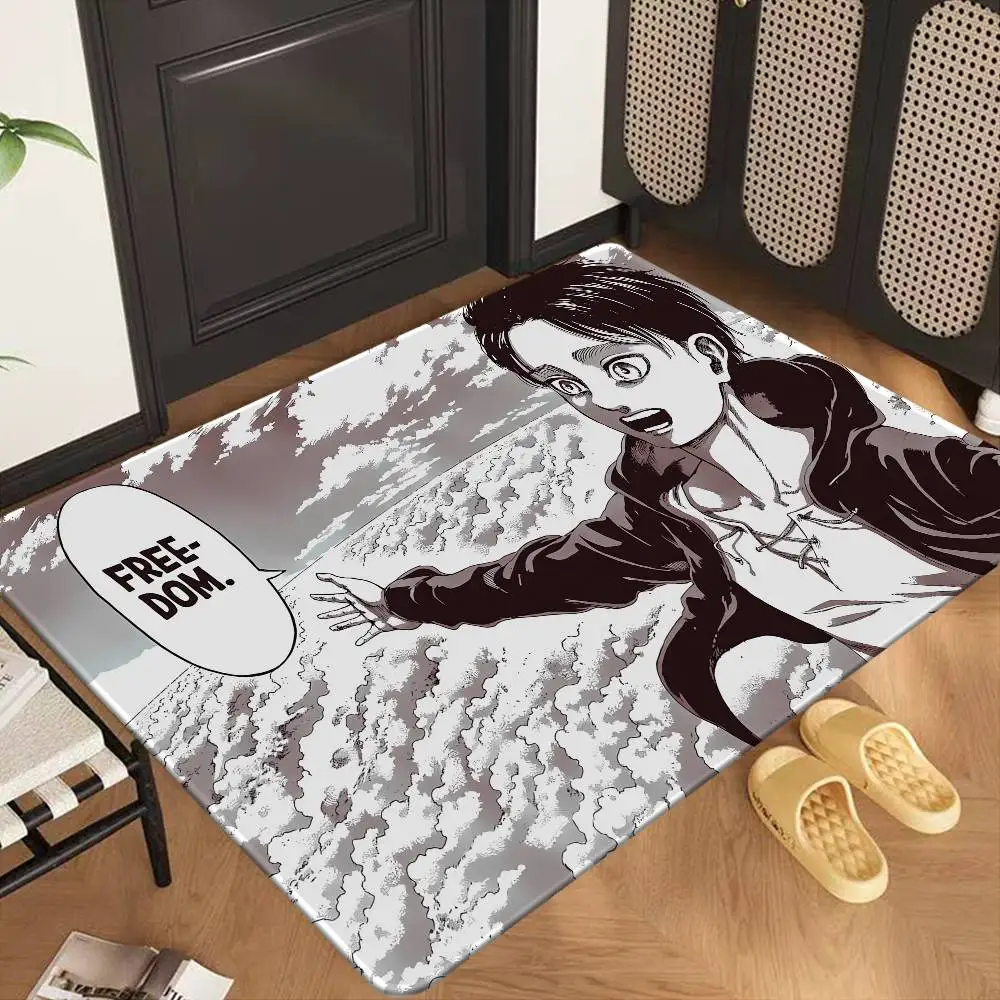 Eren Yeager Freedom Manga Entrance Door Mat Nordic Style Home Doormat Bathroom-Toilet Mats Bedroom Hotel Decor Mat
Eren Yeager Freedom Manga Entrance Door Mat Nordic Style Home Doormat Bathroom-Toilet Mats Bedroom Hotel Decor Mat