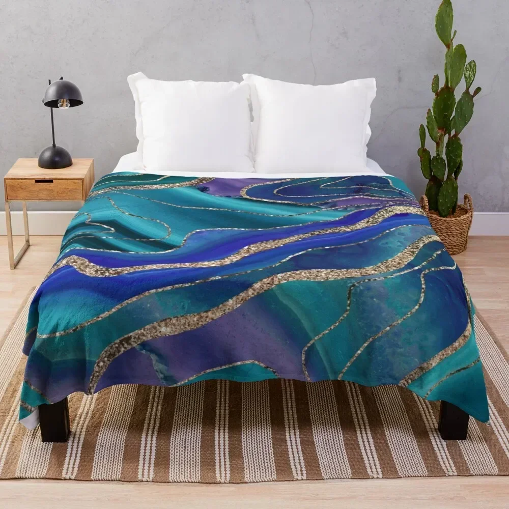 Purple Teal Blue Galaxy Nebula Agate Glitter Glam #1 (Faux Glitter) #marble #decor #art #society6 Throw Blanket
Purple Teal Blue Galaxy Nebula Agate Glitter Glam #1 (Faux Glitter) #marble #decor #art #society6 Throw Blanket