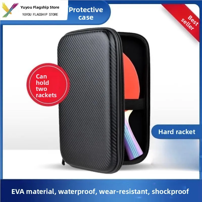High-End Square Table Tennis Racket Case Hardshell Protective Portable Bag Double Racket Large Capacity Rectangular Racket Cover
High-End Square Table Tennis Racket Case Hardshell Protective Portable Bag Double Racket Large Capacity Rectangular Racket Cover