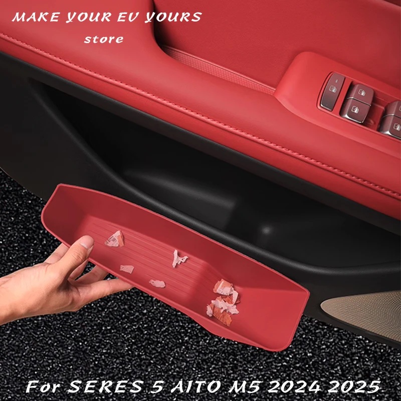 For SERES 5 AITO M5 2024 2025 Car Door Groove Storage Box Protectors Cover Mats Pad Anti Kick Accessories
For SERES 5 AITO M5 2024 2025 Car Door Groove Storage Box Protectors Cover Mats Pad Anti Kick Accessories