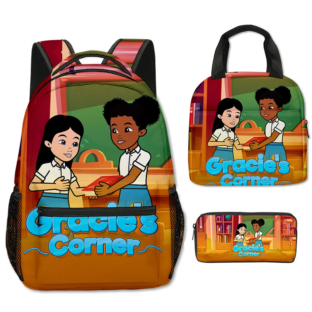 Popular Youthful Novelty Gracies Corner 3D Print 3pcs/Set School Bags Laptop Daypack Backpack portable Lunch bag Pencil Case
Popular Youthful Novelty Gracies Corner 3D Print 3pcs/Set School Bags Laptop Daypack Backpack portable Lunch bag Pencil Case
