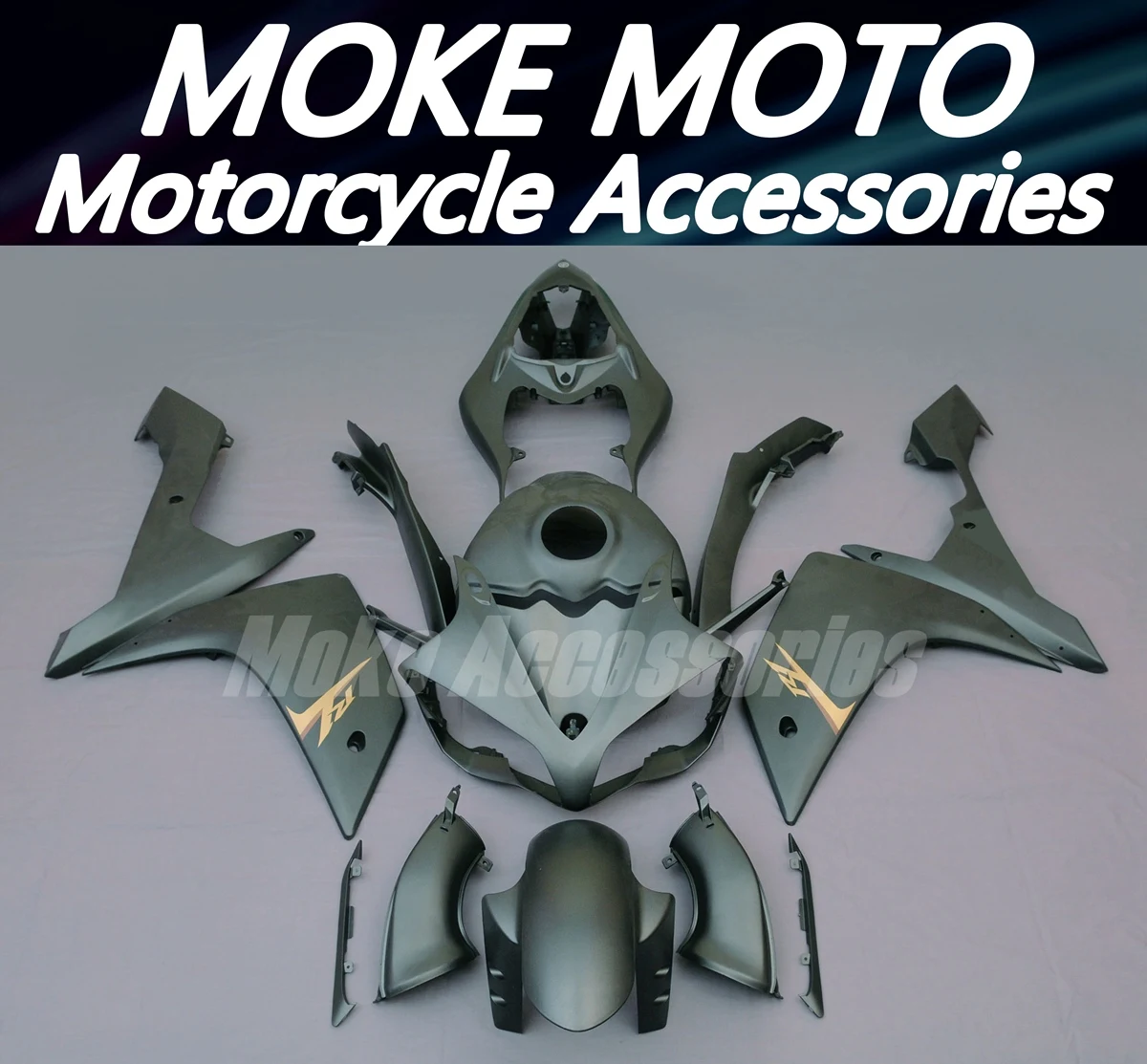 КОМПЛЕКТ ДЛЯ YZF R1 2007-2008 Кузовной комплект Высокое качество ABS впрыска НОВЫЙ МАТОВЫЙ ЧЕРНЫЙ
КОМПЛЕКТ ДЛЯ YZF R1 2007-2008 Кузовной комплект Высокое качество ABS впрыска НОВЫЙ МАТОВЫЙ ЧЕРНЫЙ