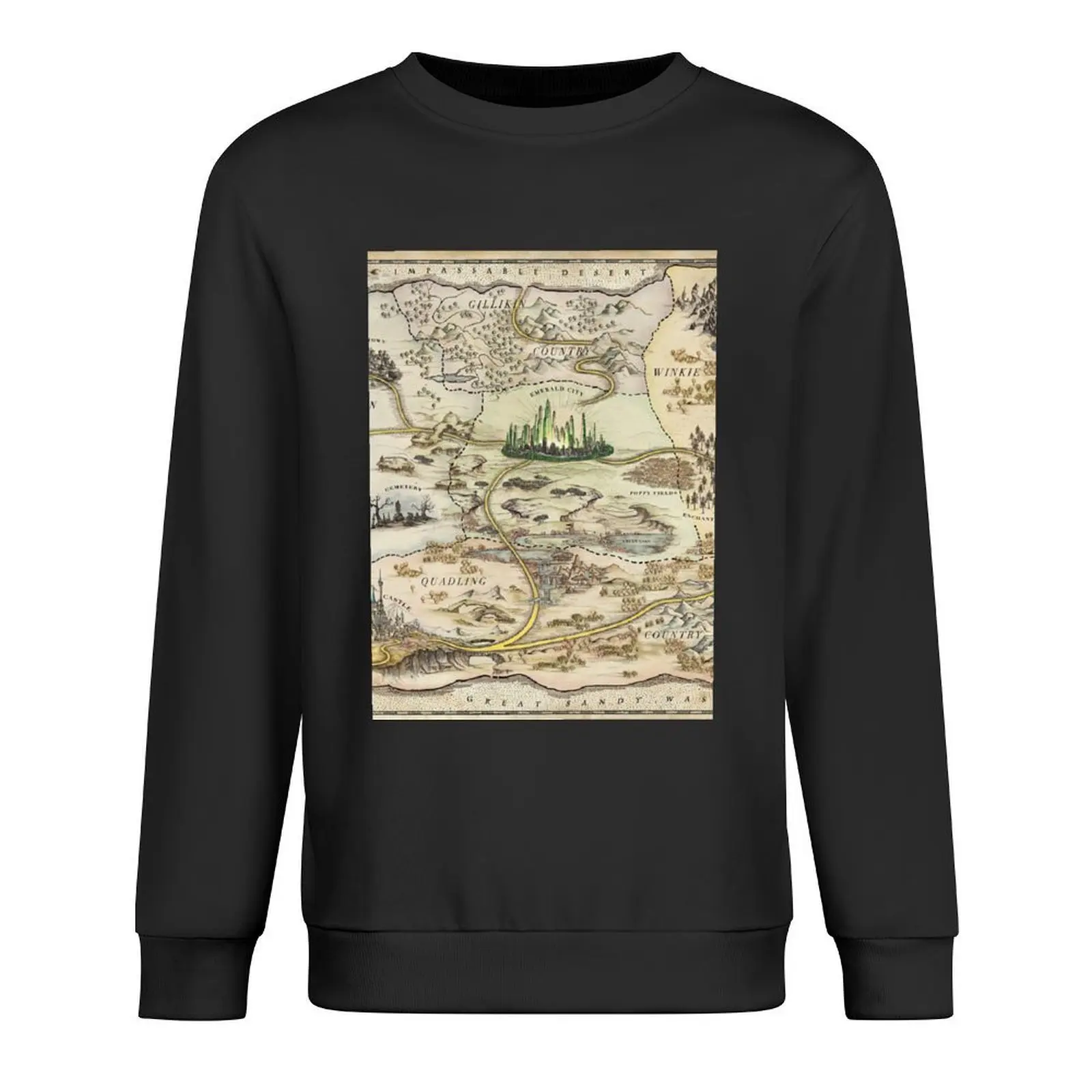 Map of OZ Pullover autumn mens designer clothes anime clothes men's autumn clothes oversize sweatshirts
Map of OZ Pullover autumn mens designer clothes anime clothes men's autumn clothes oversize sweatshirts