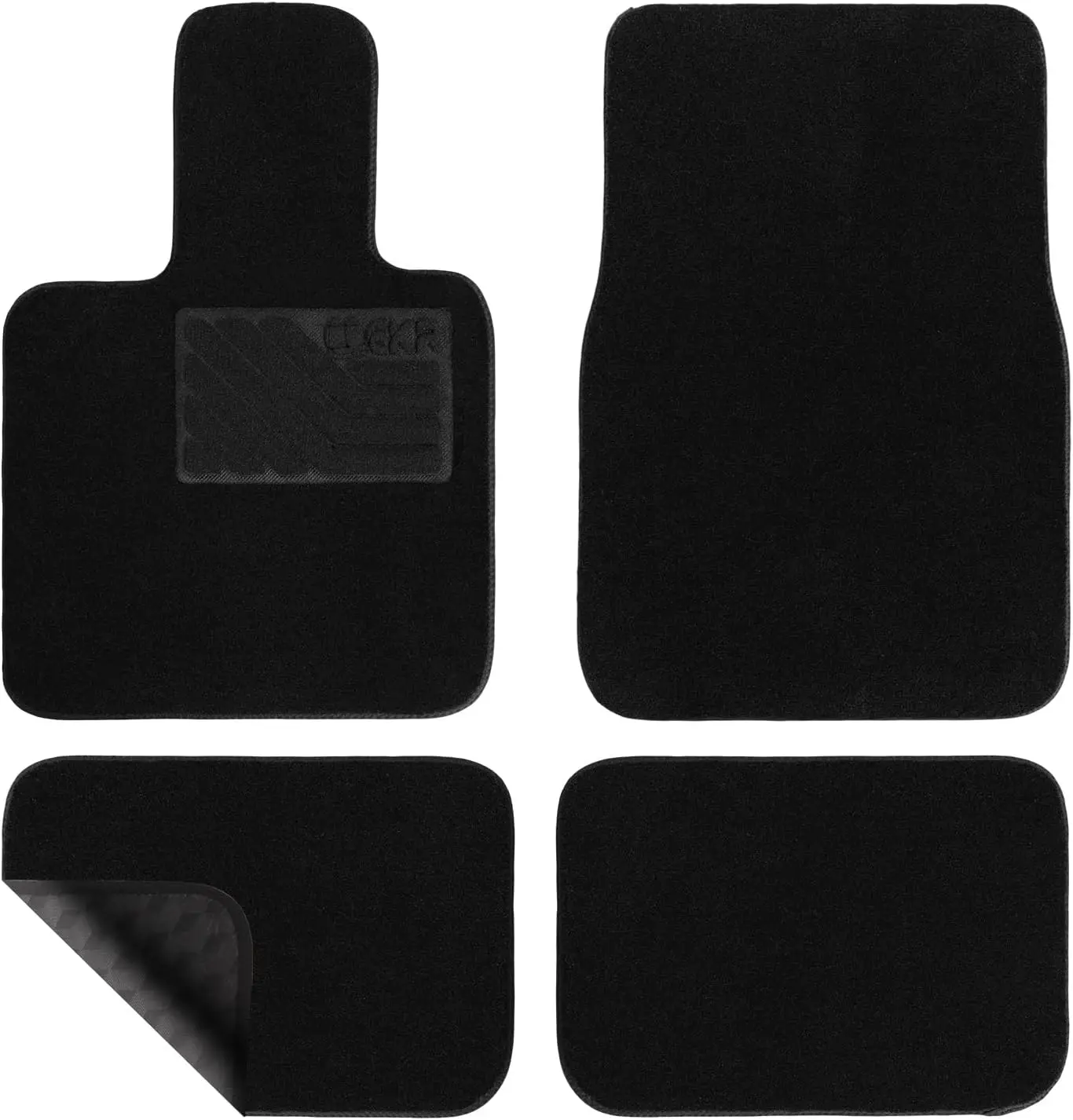 EKR 4Pcs Universal Auto Floor Mats Foot Rugs Carpets Car Styling Anti-Slip Full Set Carpet Floor Mat For Car Accessories
EKR 4Pcs Universal Auto Floor Mats Foot Rugs Carpets Car Styling Anti-Slip Full Set Carpet Floor Mat For Car Accessories