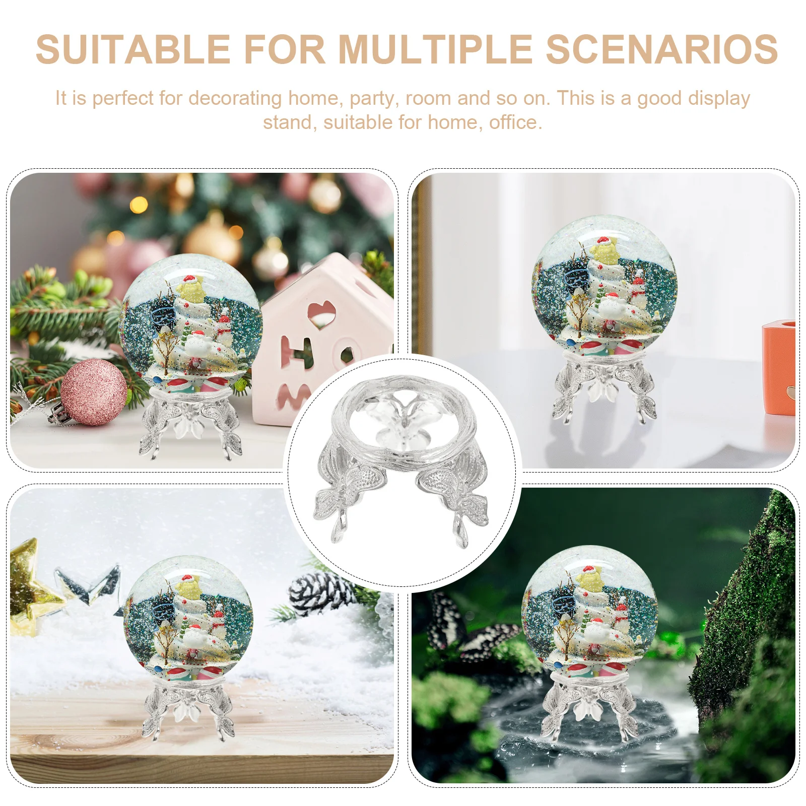Crystal Ball Display Base Alloy Pedestal Decorative Ball Stand Creative Crystal Shelf Display Rack
Crystal Ball Display Base Alloy Pedestal Decorative Ball Stand Creative Crystal Shelf Display Rack