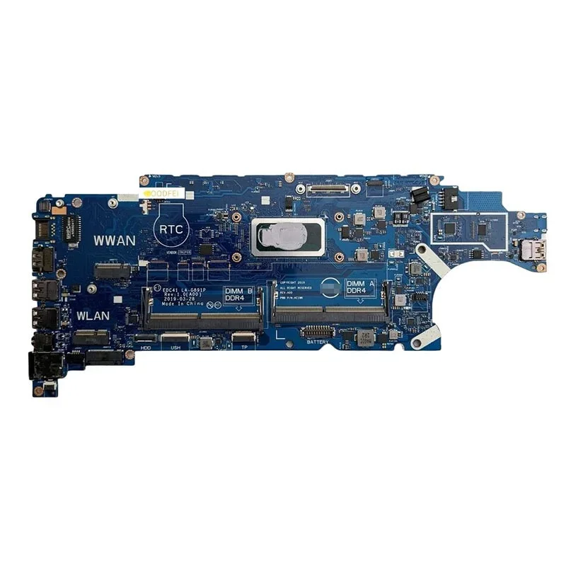 LA-G891P For DELL Latitude 5400 I5-8265U I7-8665U Laptop Motherboard Notebook Mainboard Accessories 100% test OK 03CY3R 052T0R
LA-G891P For DELL Latitude 5400 I5-8265U I7-8665U Laptop Motherboard Notebook Mainboard Accessories 100% test OK 03CY3R 052T0R