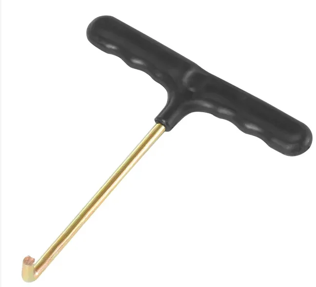 Machrus Upper Bounce Trampoline Spring Pull Tool – Heavy Duty T-Hook for Easy Spring Installation & Removal, Universal Fit
Machrus Upper Bounce Trampoline Spring Pull Tool – Heavy Duty T-Hook for Easy Spring Installation & Removal, Universal Fit