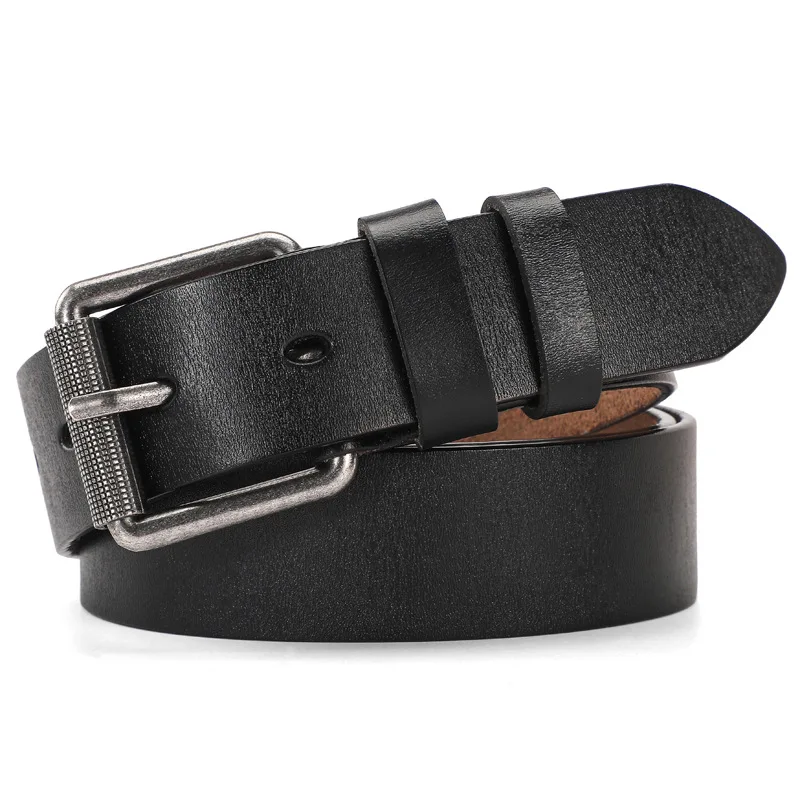 New Business Leisure Men's Alloy Square Pin Buckle Belts Male Famous Brand Luxury Designer Genuine Leather Jeans Belts for Men
New Business Leisure Men's Alloy Square Pin Buckle Belts Male Famous Brand Luxury Designer Genuine Leather Jeans Belts for Men