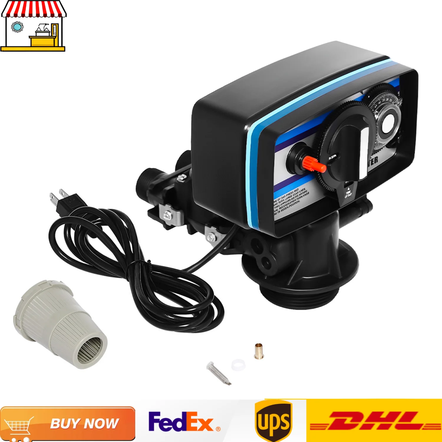 2 Tons Digital Control Softener Control Valve| 5600SM Automatic Water Softener Treatment Special Fleck Control Valve
2 Tons Digital Control Softener Control Valve| 5600SM Automatic Water Softener Treatment Special Fleck Control Valve