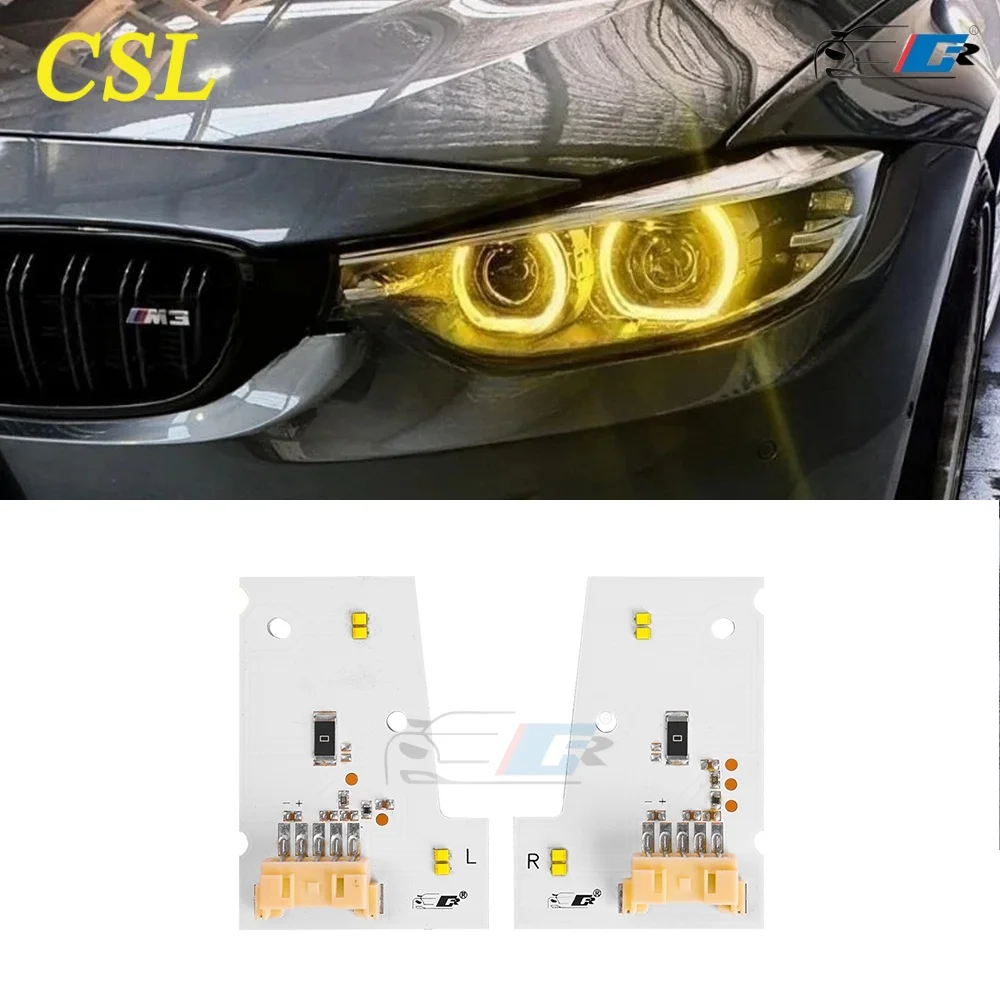 Angel Eye 2018-2020 Светодиодная фара Желтый ангельские глазки DRL Чип-модуль для BMW F80 M3 LCI F32 F82 M4 F33 F83 F36 Дневной свет Желтый
Angel Eye 2018-2020 Светодиодная фара Желтый ангельские глазки DRL Чип-модуль для BMW F80 M3 LCI F32 F82 M4 F33 F83 F36 Дневной свет Желтый