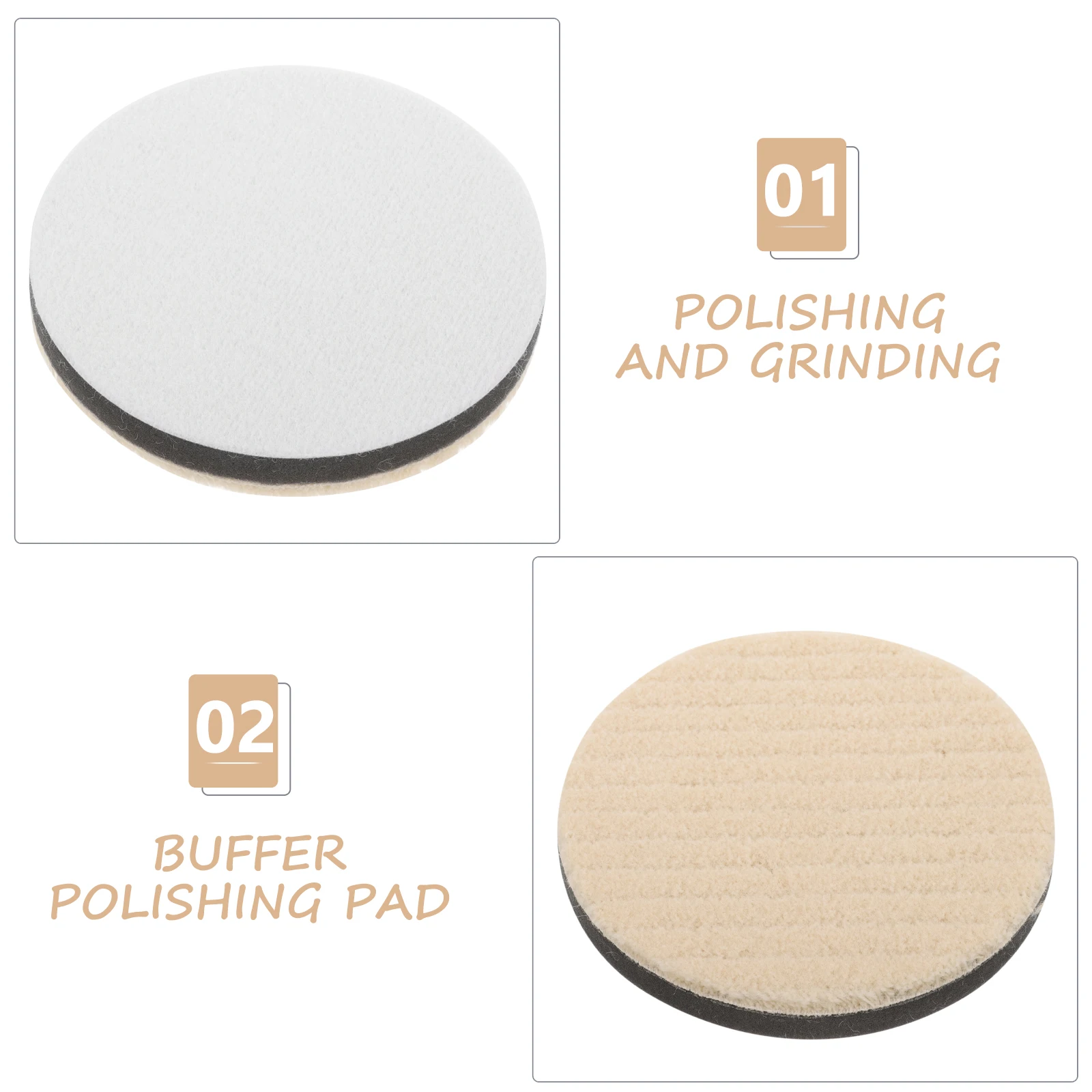Car Polishing Sponge Wool Buffer Pad Auto Cleaning Durable Lightweight Multi-Use Foam Pad For Vehicles Furniture Floors
Car Polishing Sponge Wool Buffer Pad Auto Cleaning Durable Lightweight Multi-Use Foam Pad For Vehicles Furniture Floors