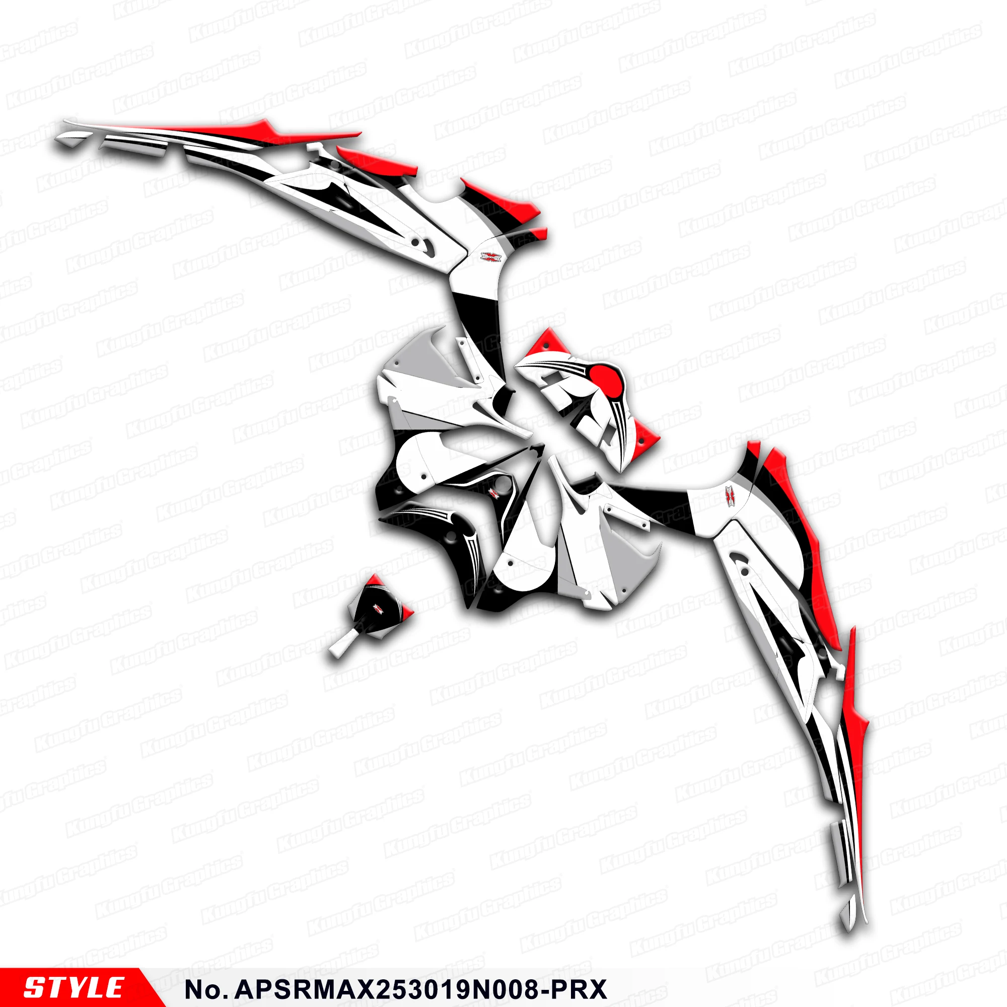 Racing Graphics Durable Vinyl Decal for Aprilia SR MAX 250 300 2019 2020, APSRMAX253019N008-PRX
Racing Graphics Durable Vinyl Decal for Aprilia SR MAX 250 300 2019 2020, APSRMAX253019N008-PRX
