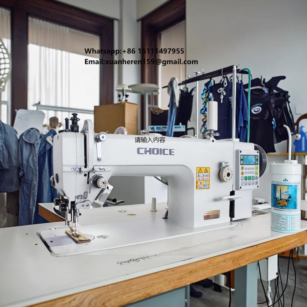 Golden Choice GC-0303-D4 High Speed Industrial Sewing Machine Double Needle Lockstitch Automatic for Home Use Shirt Sewing
Golden Choice GC-0303-D4 High Speed Industrial Sewing Machine Double Needle Lockstitch Automatic for Home Use Shirt Sewing
