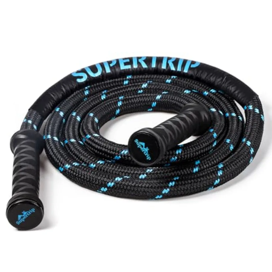 Upgraded Weighted Jump Rope for Fitn Men Women Second Generation 360 Rotating Handles, 3.21LBS 3.38LBS 3.41LBS Polyester Heavy
Upgraded Weighted Jump Rope for Fitn Men Women Second Generation 360 Rotating Handles, 3.21LBS 3.38LBS 3.41LBS Polyester Heavy