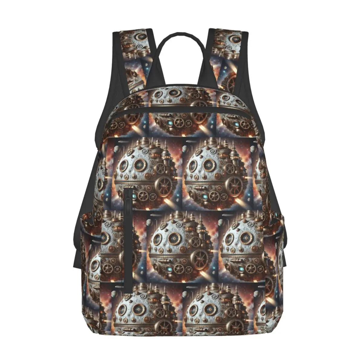 Steampunk Moon In Space Backpack Daypack Large Capacity Kids BookBag School Bag Shoulder Bags for Men Women
Steampunk Moon In Space Backpack Daypack Large Capacity Kids BookBag School Bag Shoulder Bags for Men Women