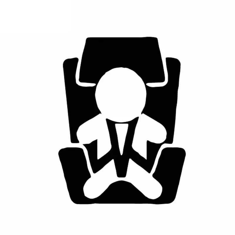 Cute Child Seat Pattern Decals, Exquisite Car Window Decoration, Personalized Pvc Waterproof Decals, Black/white, 14cm*11cm
Cute Child Seat Pattern Decals, Exquisite Car Window Decoration, Personalized Pvc Waterproof Decals, Black/white, 14cm*11cm