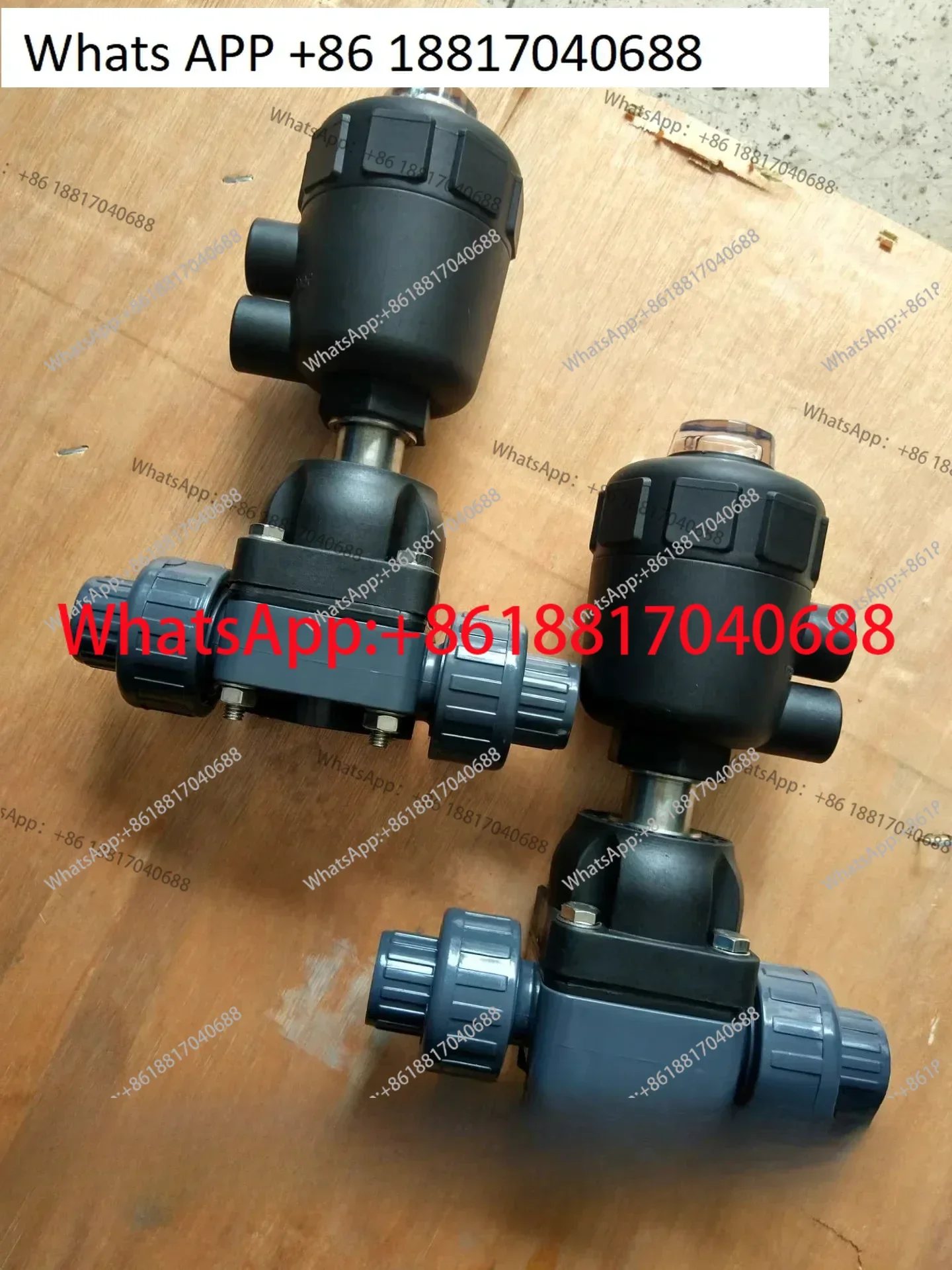 UPVC material G641F-6U double order connection pneumatic diaphragm valve normally open/normally closed plastic cylinder
UPVC material G641F-6U double order connection pneumatic diaphragm valve normally open/normally closed plastic cylinder