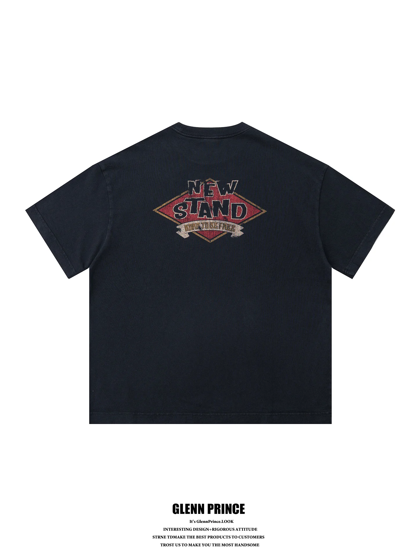GPstudio American Retro Cotton Short Sleeve T-shirt Men's Heavyweight Faded Print Street Style High-End Feeling Top
GPstudio American Retro Cotton Short Sleeve T-shirt Men's Heavyweight Faded Print Street Style High-End Feeling Top