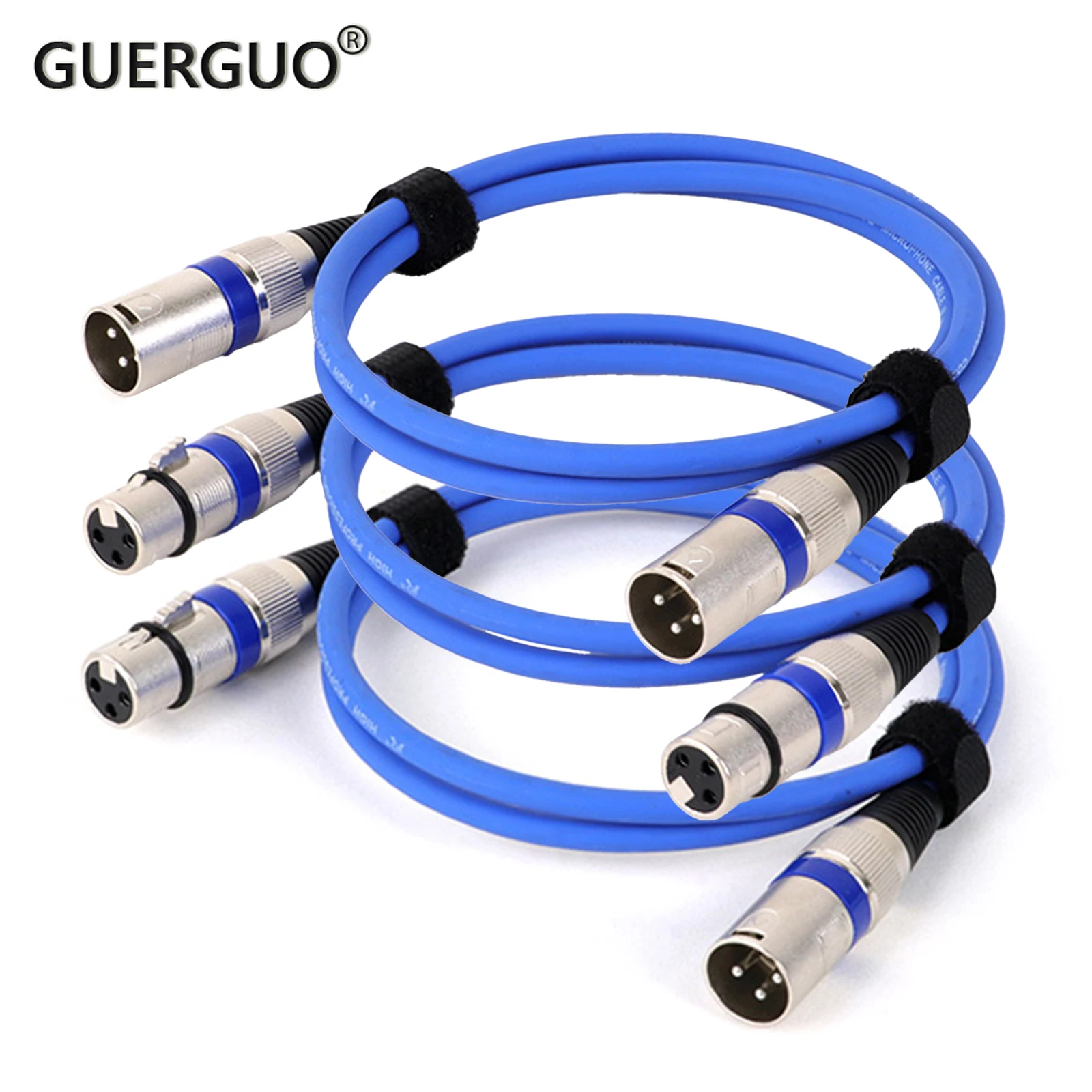 1PC 3 Pin XLR Cable OFC Audio Braided Shielded For Microphone Mixer Amplifier-Male to Female,Male to Male,Female to Female
1PC 3 Pin XLR Cable OFC Audio Braided Shielded For Microphone Mixer Amplifier-Male to Female,Male to Male,Female to Female