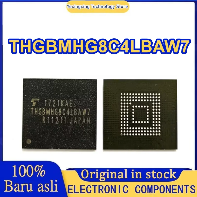 THGBMHG8C4LBAW7 Tail Vertebral BAW7 32GB Industrial Flash EMMC5.1 Version 0-10 IC New Original in stock
THGBMHG8C4LBAW7 Tail Vertebral BAW7 32GB Industrial Flash EMMC5.1 Version 0-10 IC New Original in stock
