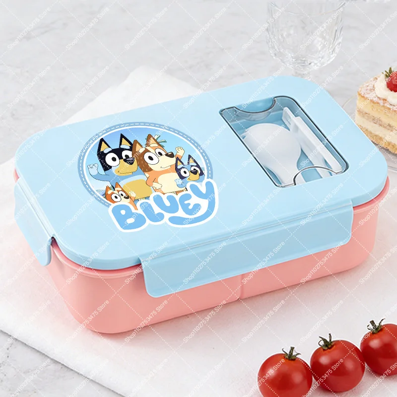 Children Portable Plastic Food Container Cartoon Blueyi Bingos Cute Lunch Box for Kids Boy Girl Anime Creative Lunchbox Gifts
Children Portable Plastic Food Container Cartoon Blueyi Bingos Cute Lunch Box for Kids Boy Girl Anime Creative Lunchbox Gifts