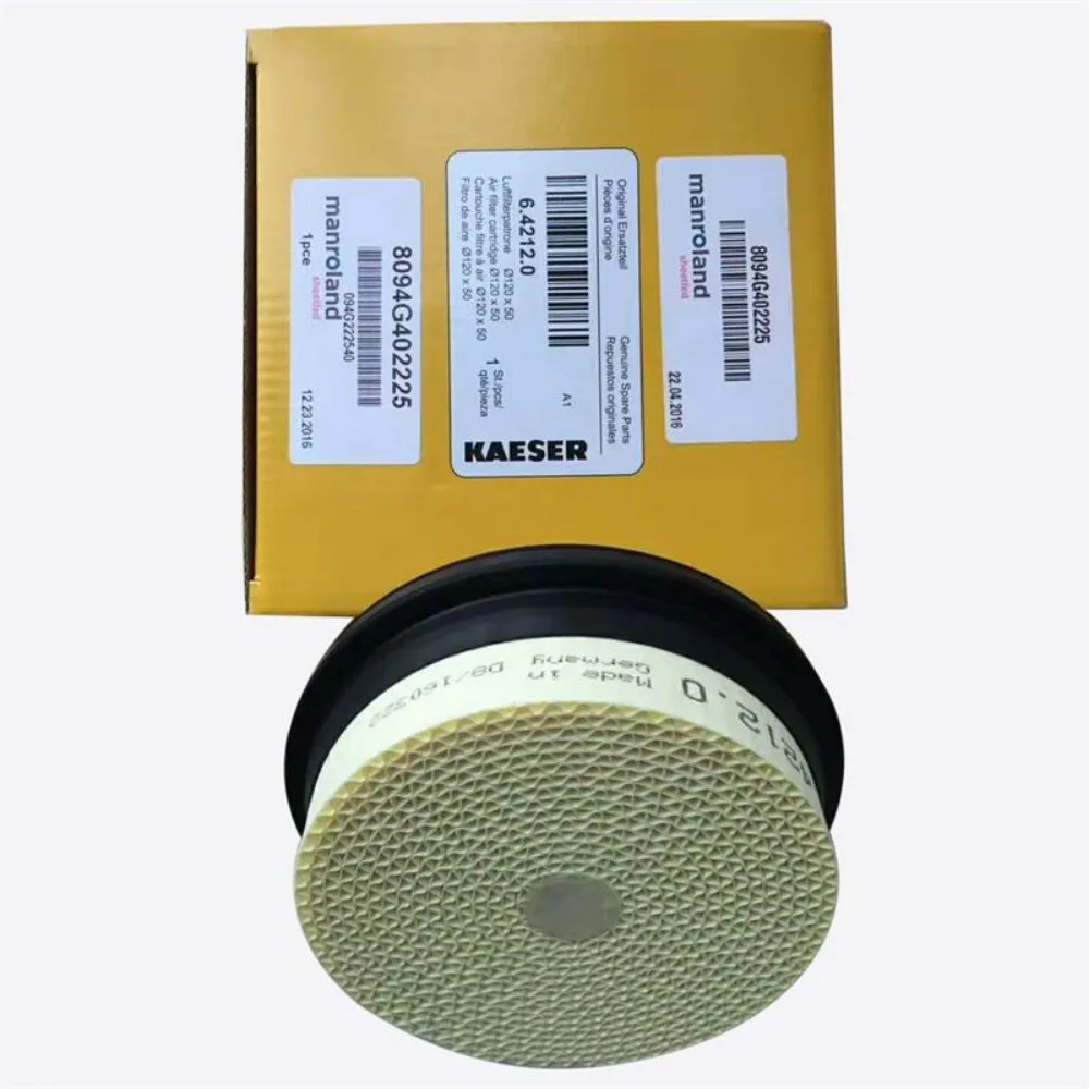 1Pcs for KAESER Kaiser air compressor accessories air filter 6.4212.0\ 6.4334.0\ 6.3461.0
1Pcs for KAESER Kaiser air compressor accessories air filter 6.4212.0\ 6.4334.0\ 6.3461.0