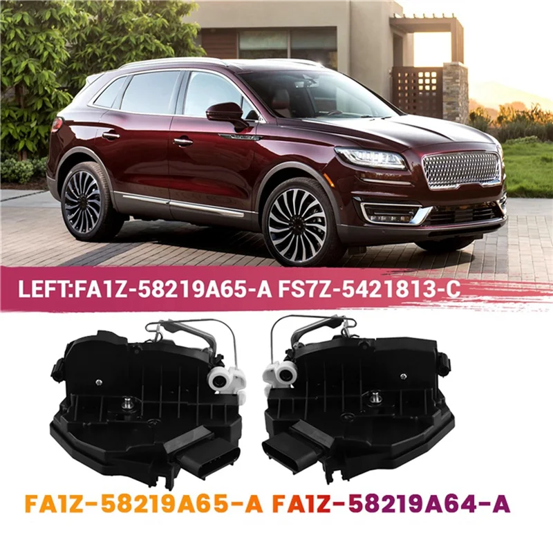 Efficientt-1Pair Door Lock Spring Latch Actuator FA1Z-58219A65-A FA1Z-58219A64-A For Ford Lincoln MKZ MKX 2013-2019 FS7Z-5421813
Efficientt-1Pair Door Lock Spring Latch Actuator FA1Z-58219A65-A FA1Z-58219A64-A For Ford Lincoln MKZ MKX 2013-2019 FS7Z-5421813